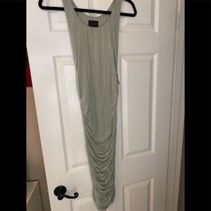 Olive green crunch dress size small with tags
